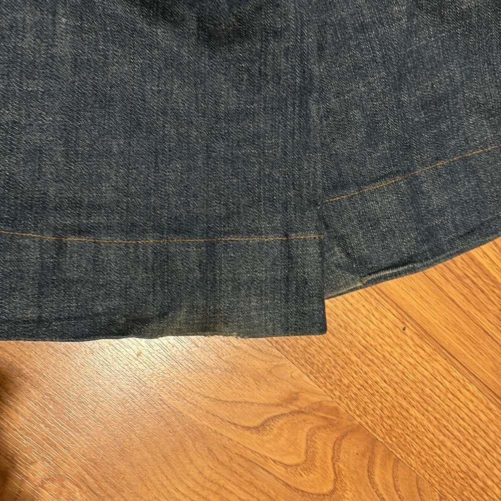 Flared Low Rise Jeans - Picture 4 of 7